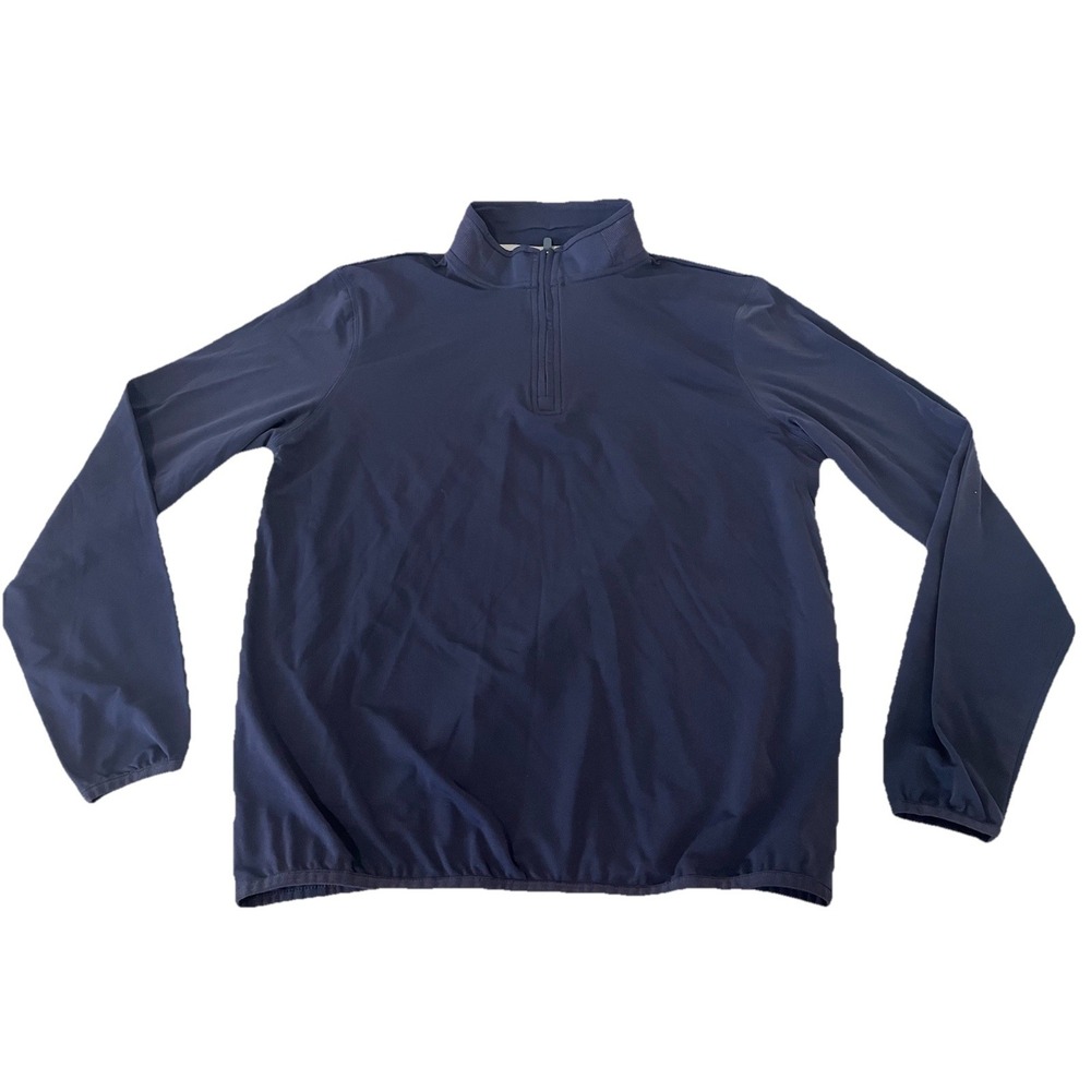 Tasc Performance 1/4 Zip Mens Blue Pullover Size Medium